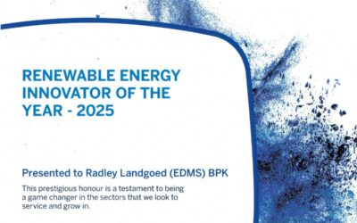 Solar Installation – ENLIT Award from Standardbank